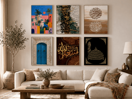 Comment choisir un tableau oriental pour votre salon ? - Maison Hayat